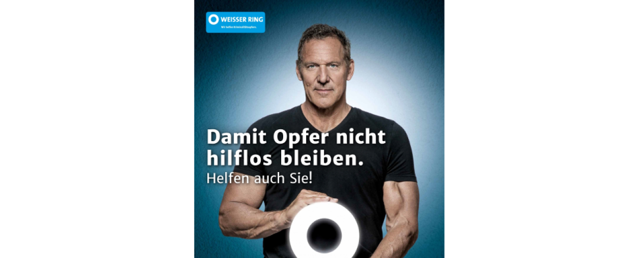 Ralf Moeller. Foto: WEISSER RING